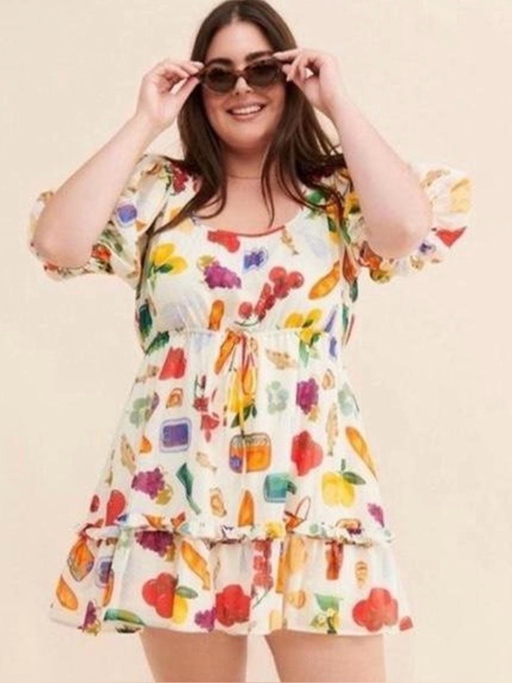 Lisa Says Gah Nuuly Italian Summer Leila Cotton Mini Dress Size 3X